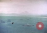 Image of invasion fleet Tokyo Bay Japan, 1945, second 41 stock footage video 65675059785