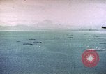 Image of invasion fleet Tokyo Bay Japan, 1945, second 50 stock footage video 65675059785