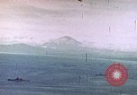 Image of invasion fleet Tokyo Bay Japan, 1945, second 57 stock footage video 65675059785