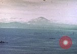 Image of invasion fleet Tokyo Bay Japan, 1945, second 61 stock footage video 65675059785