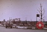 Image of WW2 bombing damage and Imperial Palace grounds Tokyo Japan, 1945, second 4 stock footage video 65675059786
