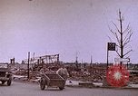 Image of WW2 bombing damage and Imperial Palace grounds Tokyo Japan, 1945, second 7 stock footage video 65675059786