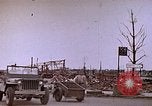 Image of WW2 bombing damage and Imperial Palace grounds Tokyo Japan, 1945, second 8 stock footage video 65675059786