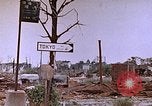 Image of WW2 bombing damage and Imperial Palace grounds Tokyo Japan, 1945, second 22 stock footage video 65675059786