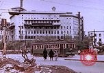 Image of WW2 bombing damage and Imperial Palace grounds Tokyo Japan, 1945, second 39 stock footage video 65675059786