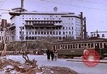 Image of WW2 bombing damage and Imperial Palace grounds Tokyo Japan, 1945, second 41 stock footage video 65675059786