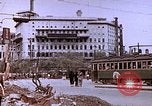 Image of WW2 bombing damage and Imperial Palace grounds Tokyo Japan, 1945, second 42 stock footage video 65675059786