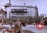 Image of WW2 bombing damage and Imperial Palace grounds Tokyo Japan, 1945, second 44 stock footage video 65675059786
