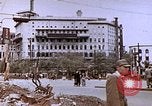 Image of WW2 bombing damage and Imperial Palace grounds Tokyo Japan, 1945, second 45 stock footage video 65675059786