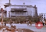 Image of WW2 bombing damage and Imperial Palace grounds Tokyo Japan, 1945, second 54 stock footage video 65675059786
