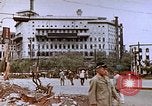 Image of WW2 bombing damage and Imperial Palace grounds Tokyo Japan, 1945, second 61 stock footage video 65675059786