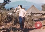 Image of United States airmen brushing teeth Corsica France, 1944, second 18 stock footage video 65675059794