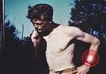 Image of United States airmen brushing teeth Corsica France, 1944, second 43 stock footage video 65675059794