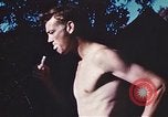 Image of United States airmen brushing teeth Corsica France, 1944, second 46 stock footage video 65675059794