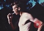 Image of United States airmen brushing teeth Corsica France, 1944, second 47 stock footage video 65675059794