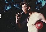 Image of United States airmen brushing teeth Corsica France, 1944, second 60 stock footage video 65675059794
