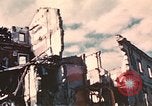 Image of damaged building Italy, 1944, second 16 stock footage video 65675059798