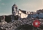 Image of damaged building Italy, 1944, second 23 stock footage video 65675059798