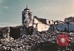 Image of damaged building Italy, 1944, second 25 stock footage video 65675059798