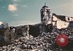 Image of damaged building Italy, 1944, second 26 stock footage video 65675059798