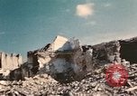 Image of damaged building Italy, 1944, second 27 stock footage video 65675059798