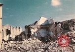 Image of damaged building Italy, 1944, second 29 stock footage video 65675059798