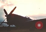 Standbild P-47 Flugzeuge Korsika Frankreich, 1944, aus Sekunde 26 historischem Filmmaterial Videoclip 65675059799