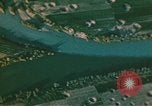 Image of flooded farmland Europe, 1944, second 55 stock footage video 65675059804