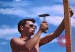 Image of  57th Fighter Group P-47s at Alto Airfield Corsica France, 1944, second 20 stock footage video 65675059819