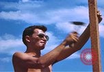 Image of  57th Fighter Group P-47s at Alto Airfield Corsica France, 1944, second 21 stock footage video 65675059819