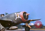 Image of  57th Fighter Group P-47s at Alto Airfield Corsica France, 1944, second 57 stock footage video 65675059819