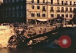 Image of damaged bridge France, 1944, second 49 stock footage video 65675059823