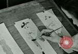 Standbild Kunst class Zimmer United States USA, 1923, aus Sekunde 9 historischem Filmmaterial Videoclip 65675059844