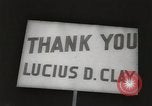 Image of General Lucius Clay Germany, 1962, second 25 stock footage video 65675059854