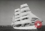 Image of German ship New York United States USA, 1962, second 14 stock footage video 65675059855