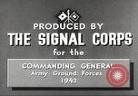 Image of American soldiers United States USA, 1943, second 15 stock footage video 65675059867