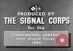 Image of American soldiers United States USA, 1943, second 16 stock footage video 65675059867