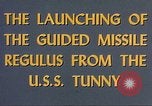 Standbild USS Tunny Pazifik, 1960, aus Sekunde 15 historischem Filmmaterial Videoclip 65675059884