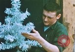 Image of troops celebrate Christmas Vietnam, 1968, second 10 stock footage video 65675059895