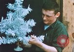 Image of troops celebrate Christmas Vietnam, 1968, second 11 stock footage video 65675059895