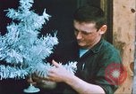 Image of troops celebrate Christmas Vietnam, 1968, second 12 stock footage video 65675059895