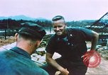 Image of troops celebrate Christmas Vietnam, 1968, second 17 stock footage video 65675059895