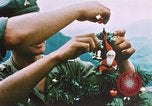 Image of troops celebrate Christmas Vietnam, 1968, second 28 stock footage video 65675059895