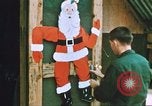 Image of troops celebrate Christmas Vietnam, 1968, second 34 stock footage video 65675059895
