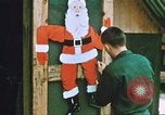 Image of troops celebrate Christmas Vietnam, 1968, second 35 stock footage video 65675059895