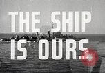 Standbild startet ein Schiff United States USA, 1943, aus Sekunde 10 historischem Filmmaterial Videoclip 65675059917