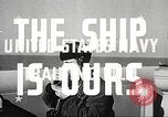 Standbild startet ein Schiff United States USA, 1943, aus Sekunde 13 historischem Filmmaterial Videoclip 65675059917