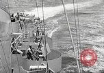 Image of Navy sailor standing watch United States USA, 1943, second 39 stock footage video 65675059921