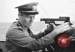 Image of Navy sailor standing watch United States USA, 1943, second 47 stock footage video 65675059921