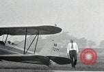 Image of Lindbergh pilots Perth Amboy Bird BK aircraft Hicksville New York United States USA, 1930, second 26 stock footage video 65675059946